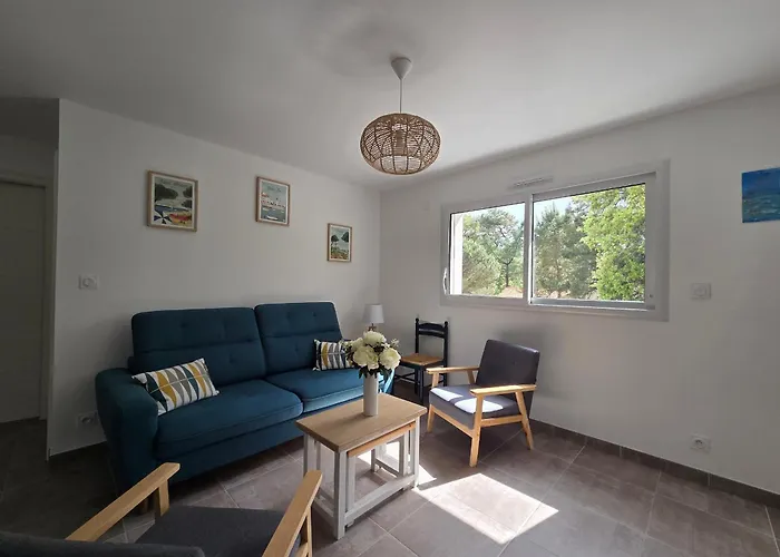 Neuf 62 M², 5 Couchages, A 250 M De La - Balcon, Jardin Prive, Et Parking Inclus - Fr-1-364-111 * Saint-Brévin-les-Pins