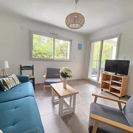 Neuf 62 M², 5 Couchages, à 250 M De La - Balcon, Jardin Privé, Et Parking Inclus - Fr-1-364-111 Saint-Brevin-les-Pins